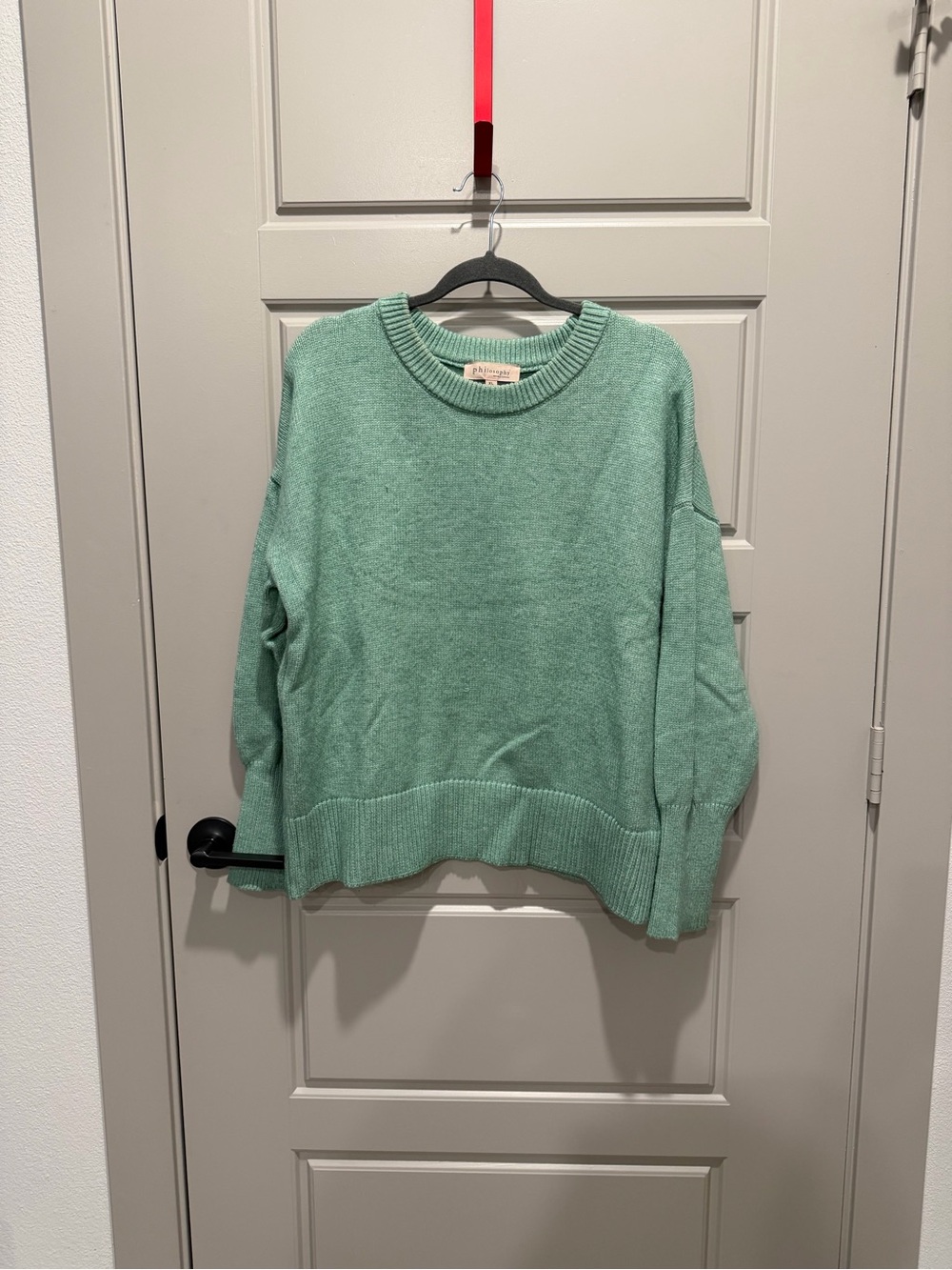 Philosophy Mint Green Crewneck Sweater